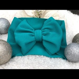 Baby Headwrap Turquoise By Simplybow